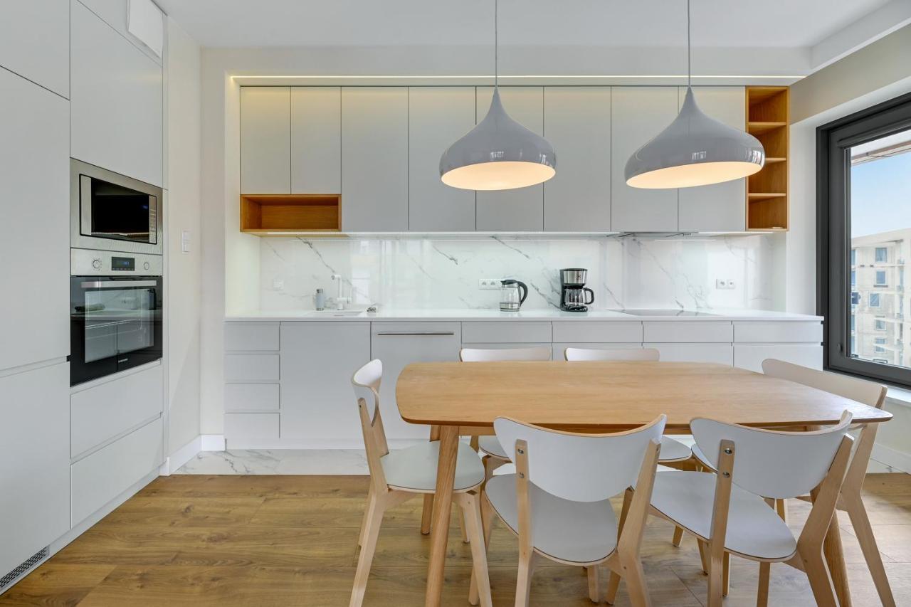 Premium Family & Business Old Town Riverside Apartment With Parking Gdansk Dış mekan fotoğraf